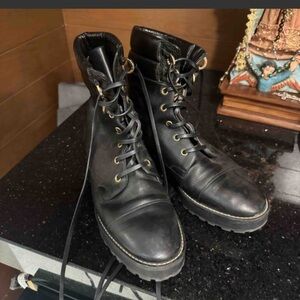 Stuart Weitzman Black Ankle Boots